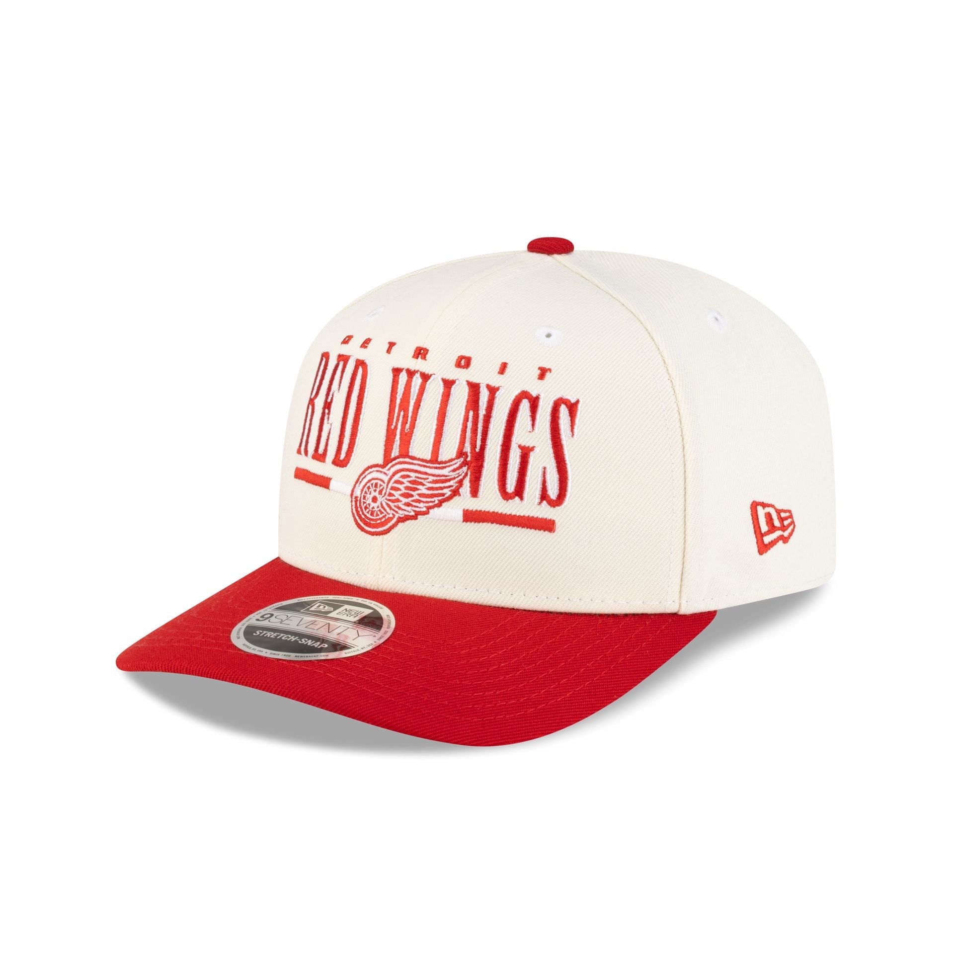 Detroit Red Wings First Shot 9SEVENTY Stretch-Snap Hat
