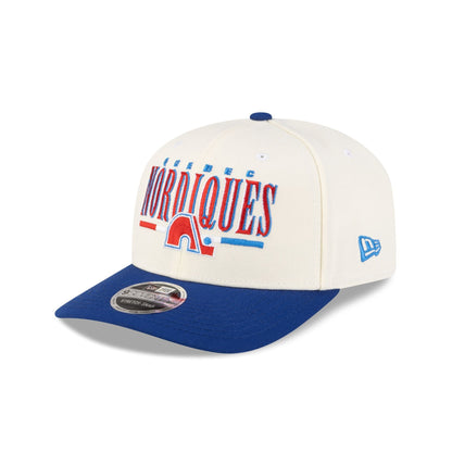 Quebec Nordiques First Shot 9SEVENTY Stretch-Snap Hat