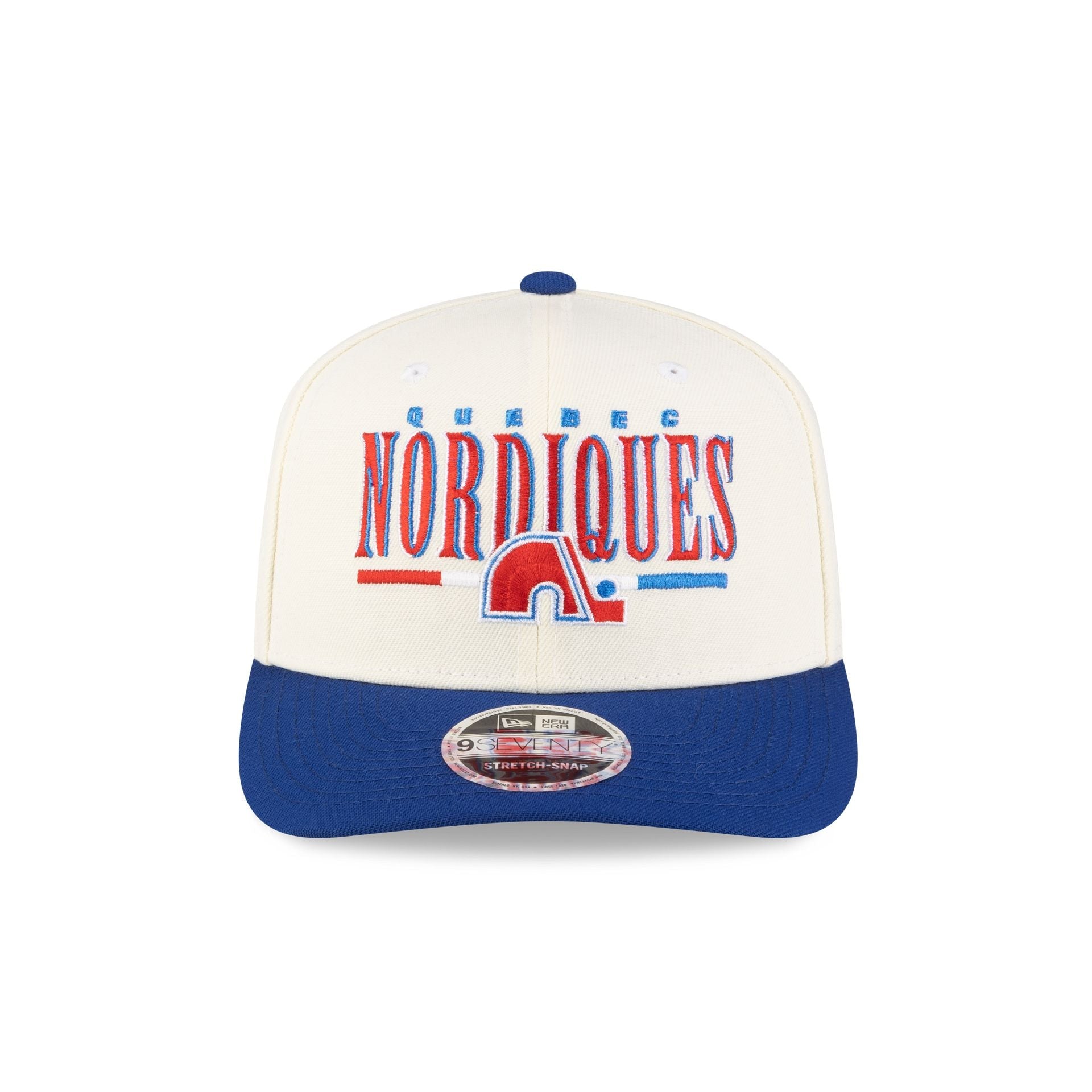 Quebec Nordiques First Shot 9SEVENTY Stretch-Snap Hat