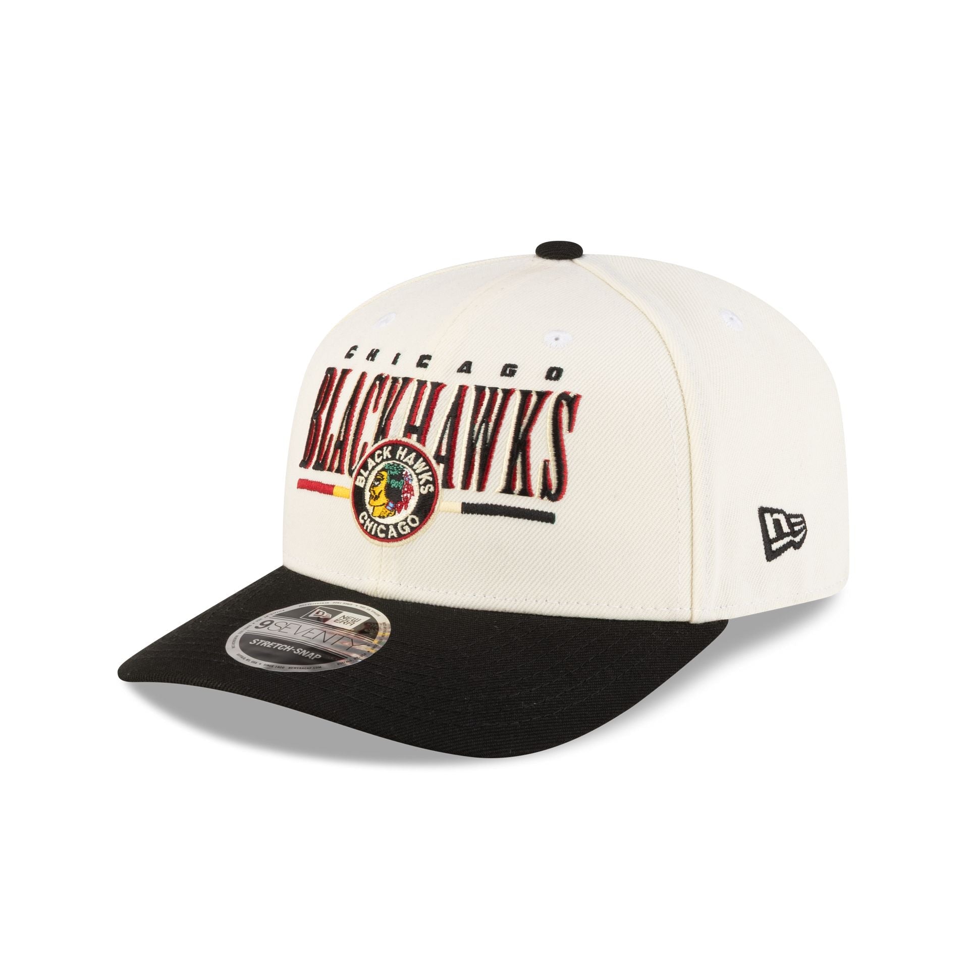 Chicago Blackhawks First Shot 9SEVENTY Stretch-Snap Hat