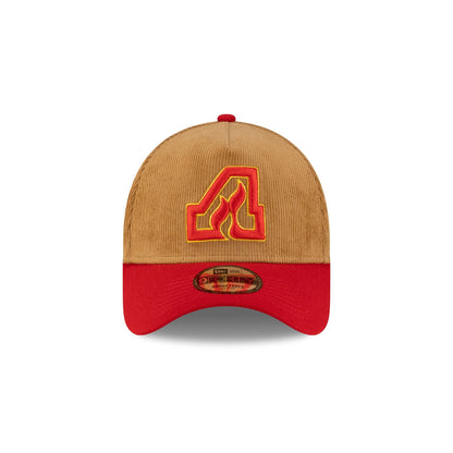 Atlanta Flames Wheat Corduroy 9FORTY A-Frame Snapback Hat