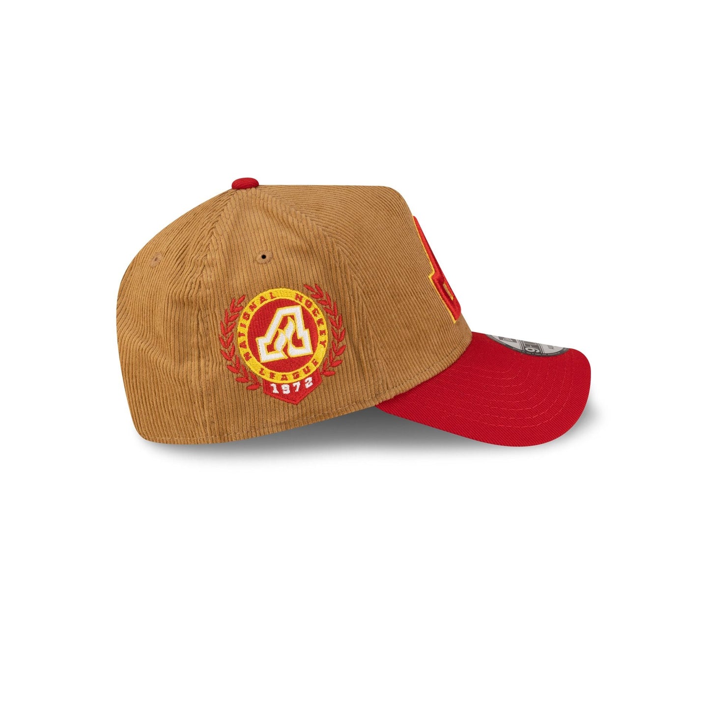 Atlanta Flames Wheat Corduroy 9FORTY A-Frame Snapback Hat