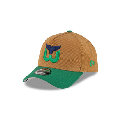 Hartford Whalers Wheat Corduroy 9FORTY A-Frame Snapback Hat