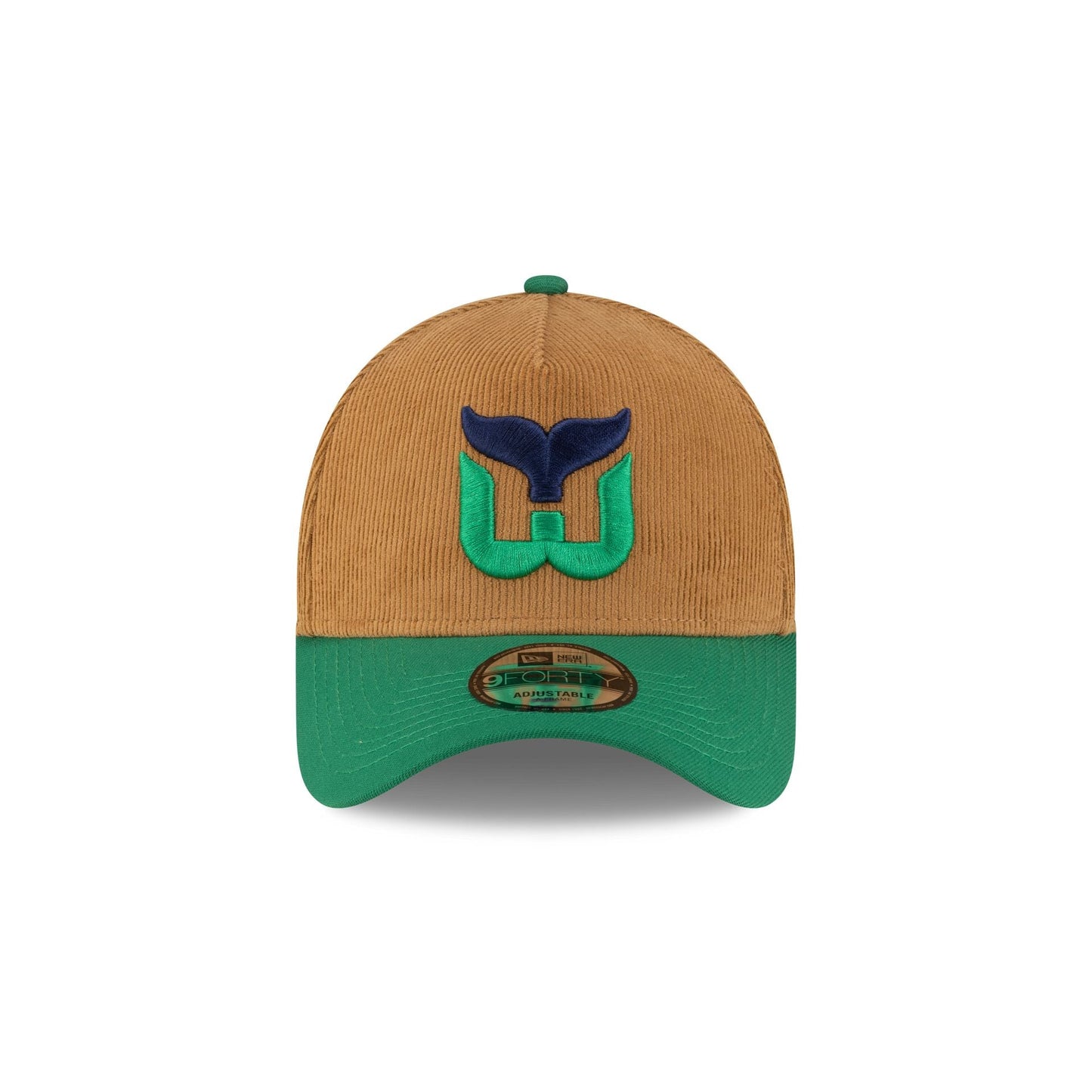 Hartford Whalers Wheat Corduroy 9FORTY A-Frame Snapback Hat