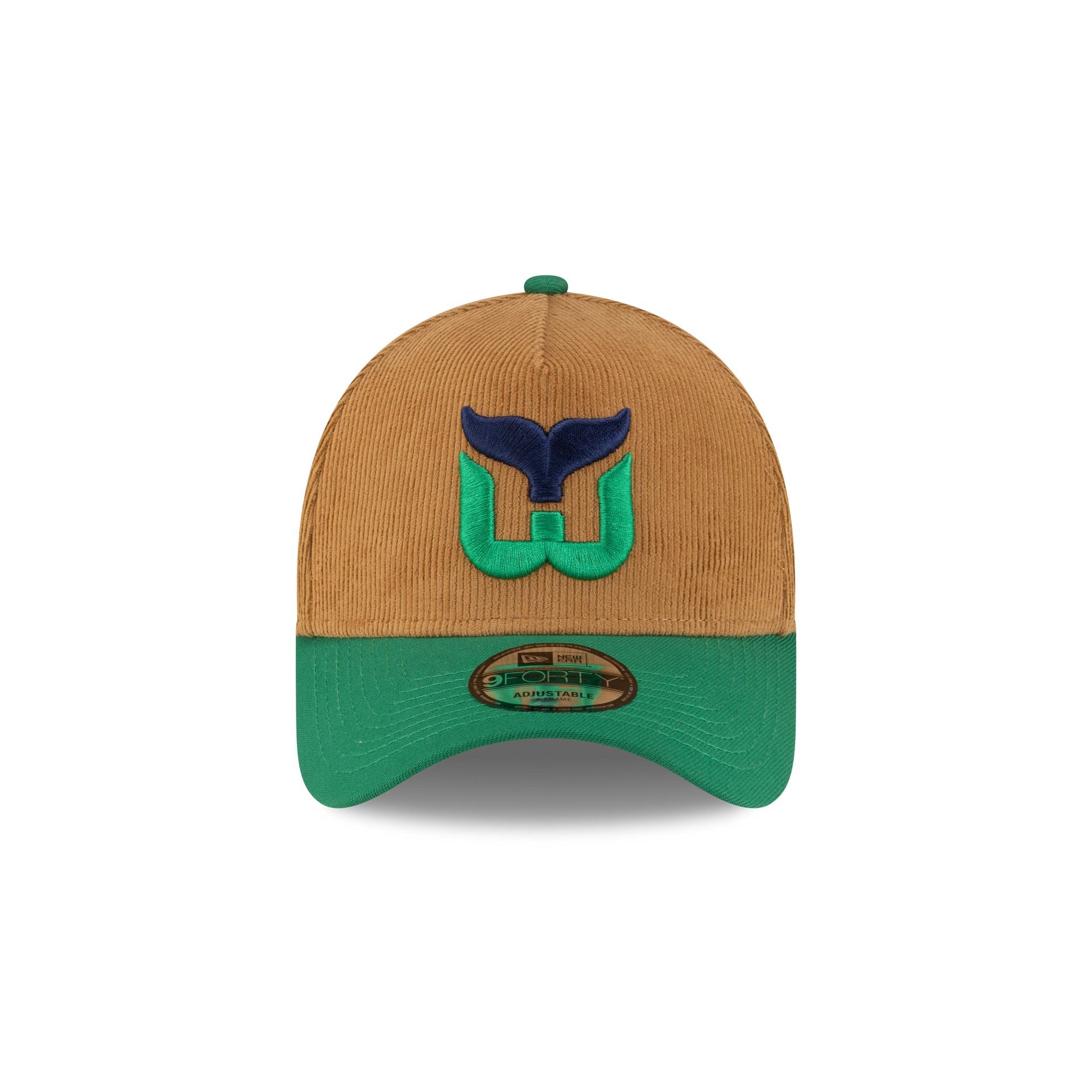 Hartford Whalers Wheat Corduroy 9FORTY A-Frame Snapback Hat