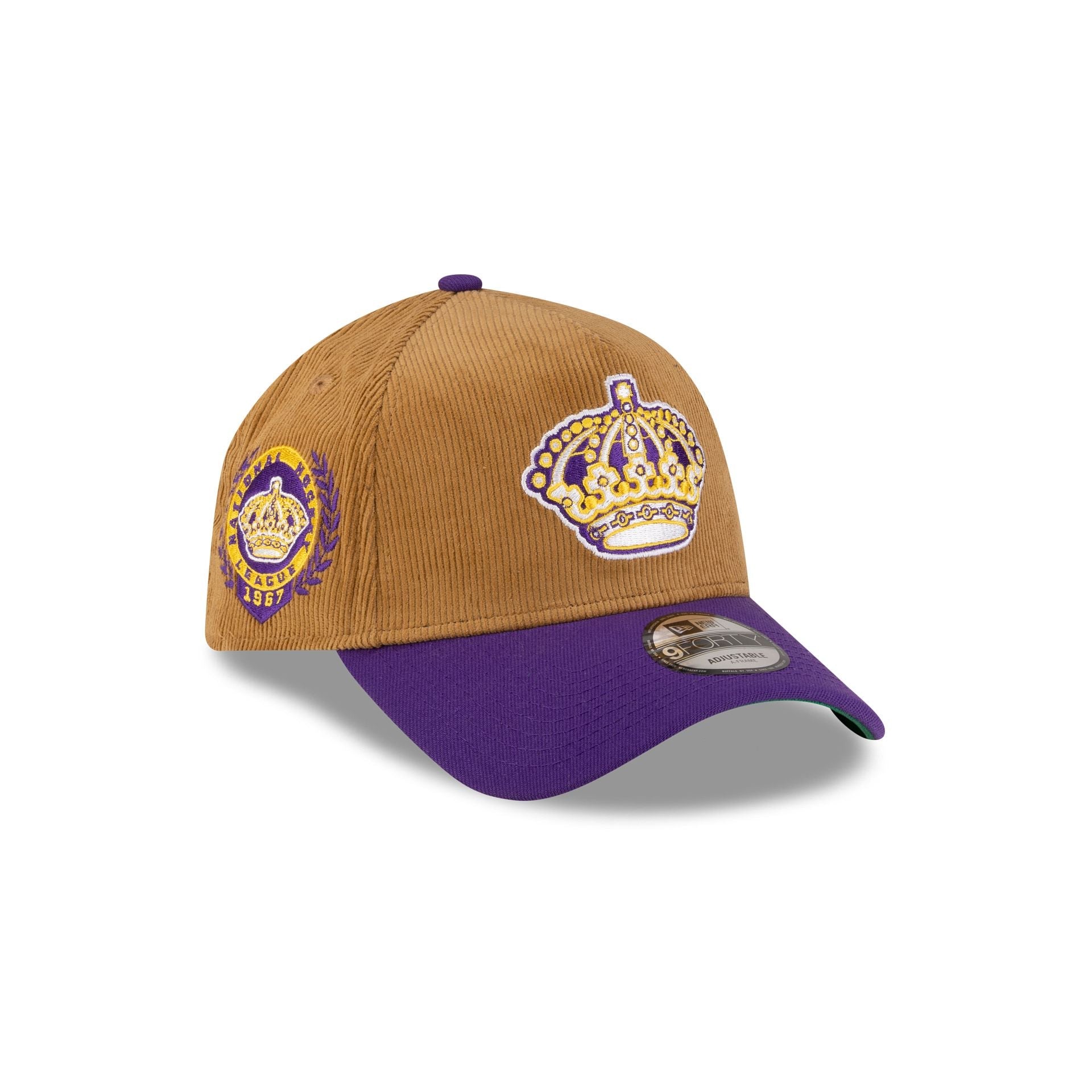 Los Angeles Kings Wheat Corduroy 9FORTY A-Frame Snapback Hat
