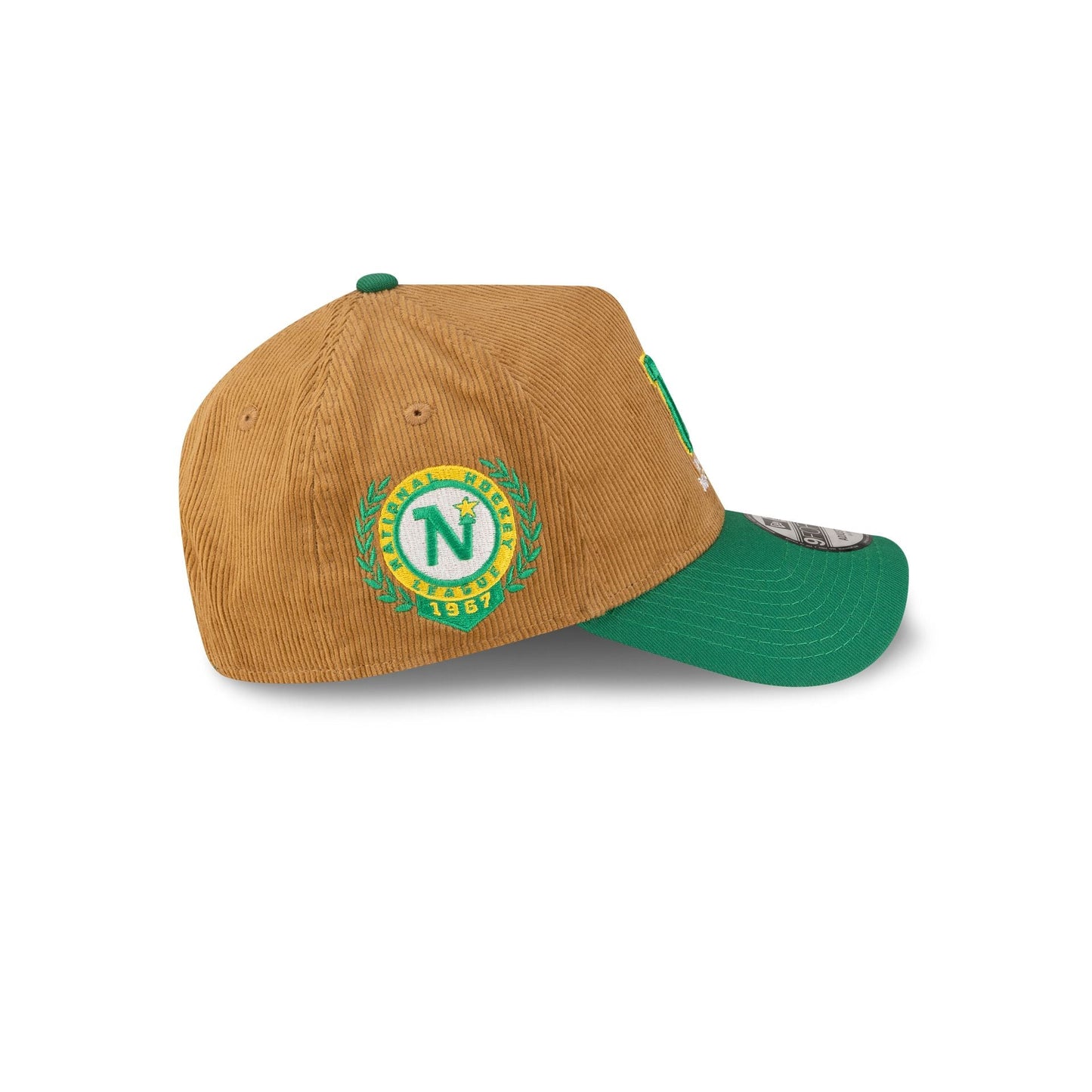 Minnesota North Stars Wheat Corduroy 9FORTY A-Frame Snapback Hat