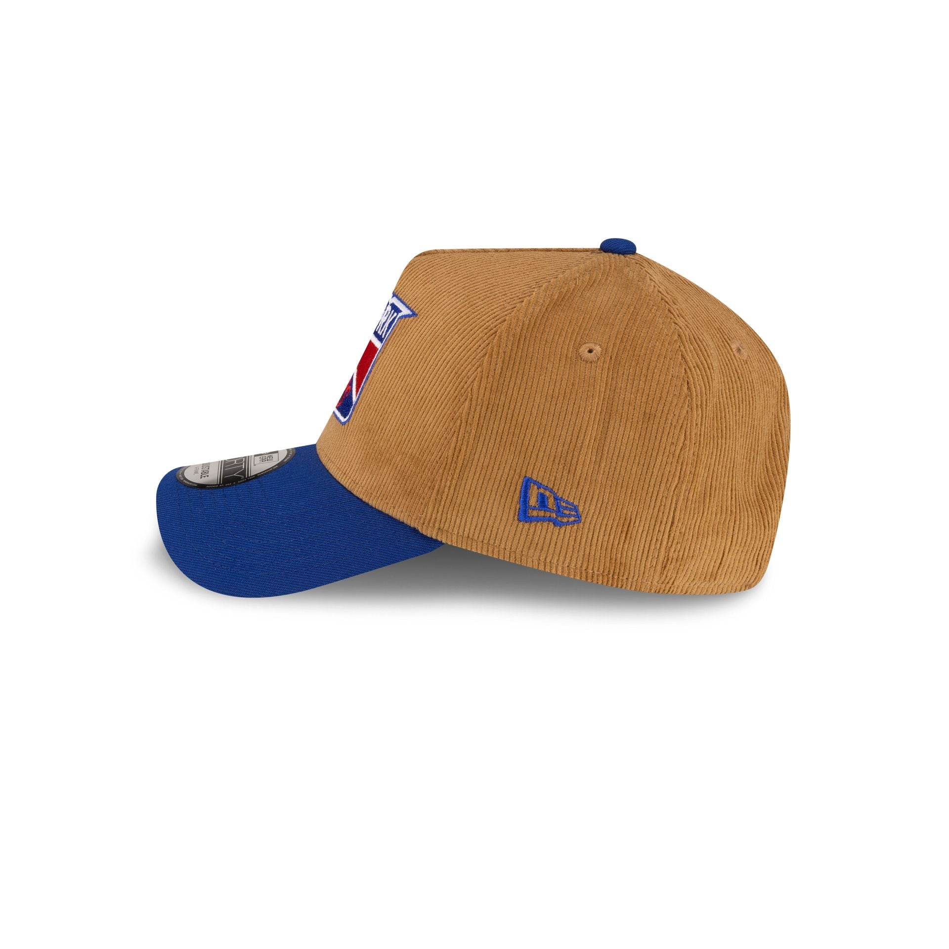 New York Rangers Wheat Corduroy 9FORTY A-Frame Snapback Hat