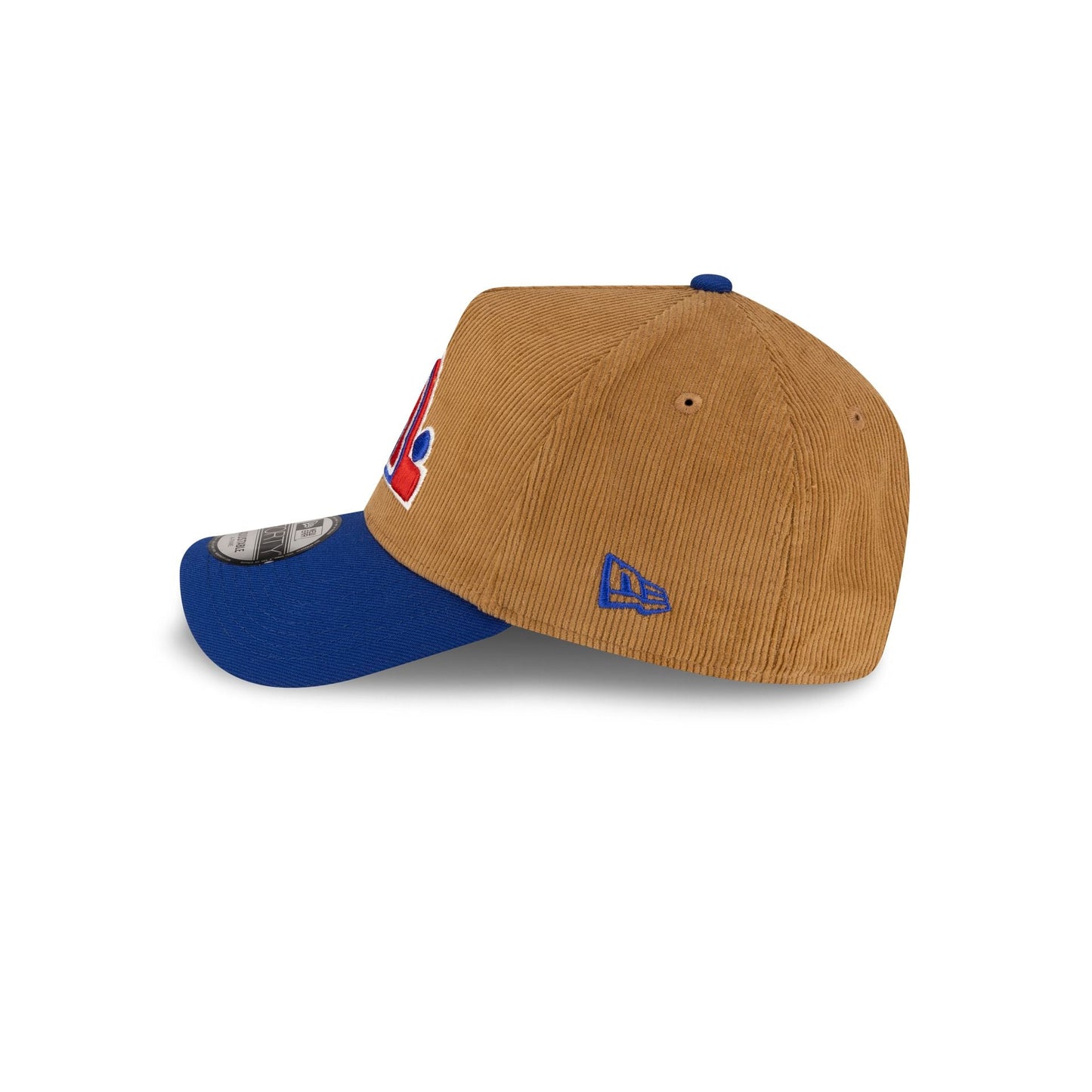 Quebec Nordiques Wheat Corduroy 9FORTY A-Frame Snapback Hat