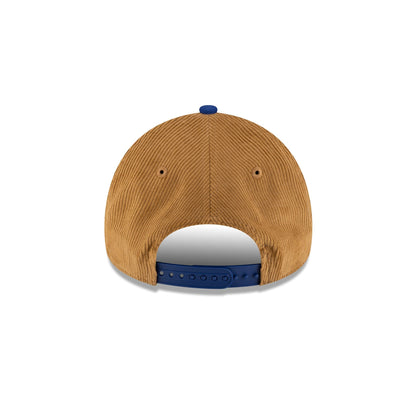 Quebec Nordiques Wheat Corduroy 9FORTY A-Frame Snapback Hat