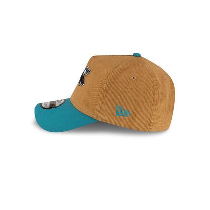 San Jose Sharks Wheat Corduroy 9FORTY A-Frame Snapback Hat