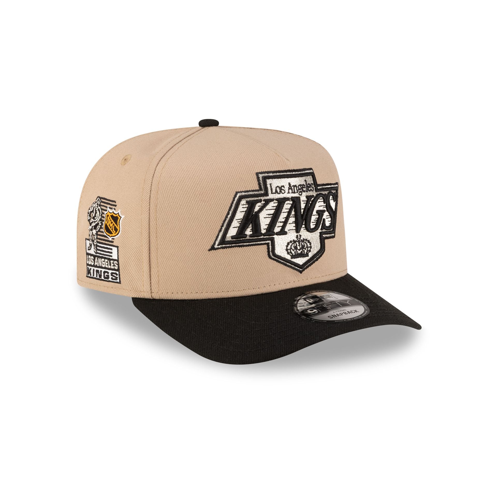 Los Angeles Kings Camel 9FIFTY A-Frame Snapback Hat