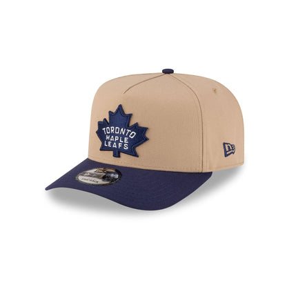 Toronto Maple Leafs Camel 9FIFTY A-Frame Snapback Hat