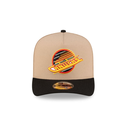 Vancouver Canucks Camel 9FIFTY A-Frame Snapback Hat