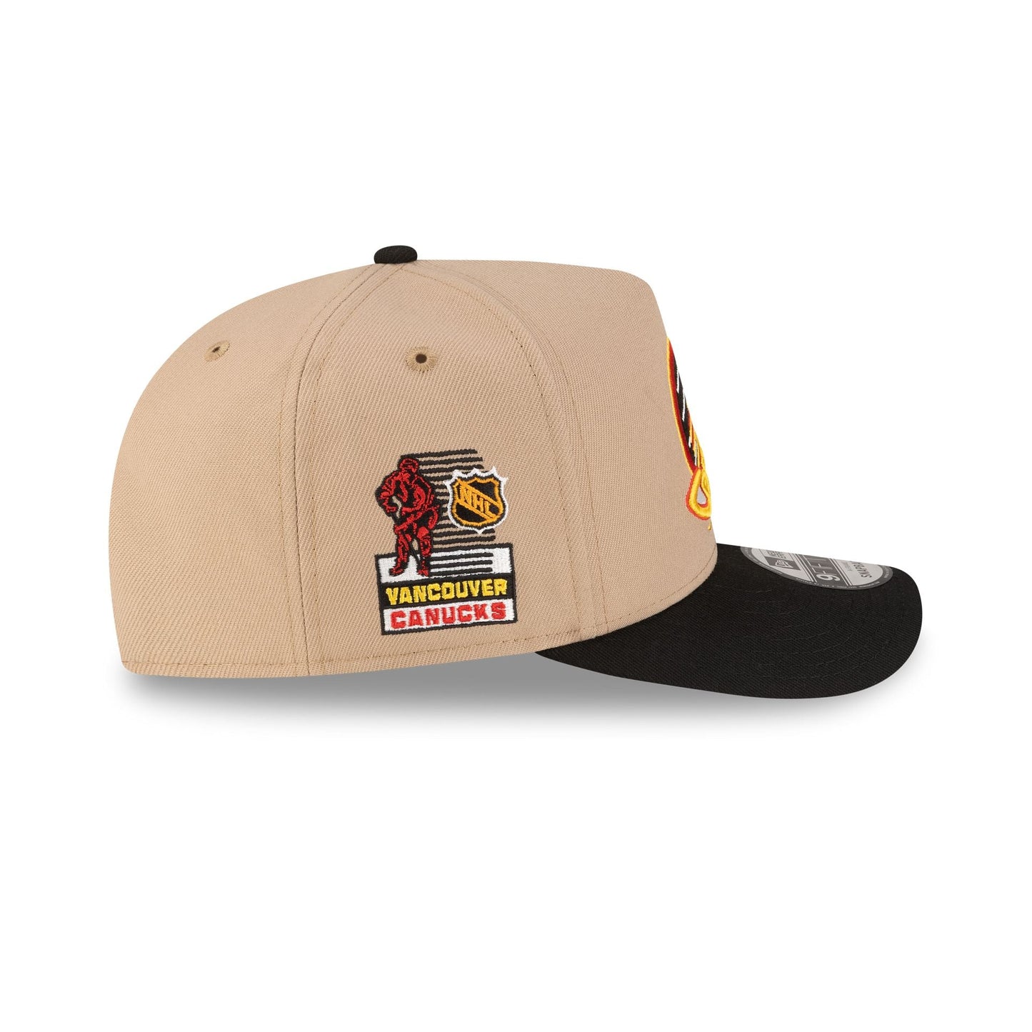 Vancouver Canucks Camel 9FIFTY A-Frame Snapback Hat