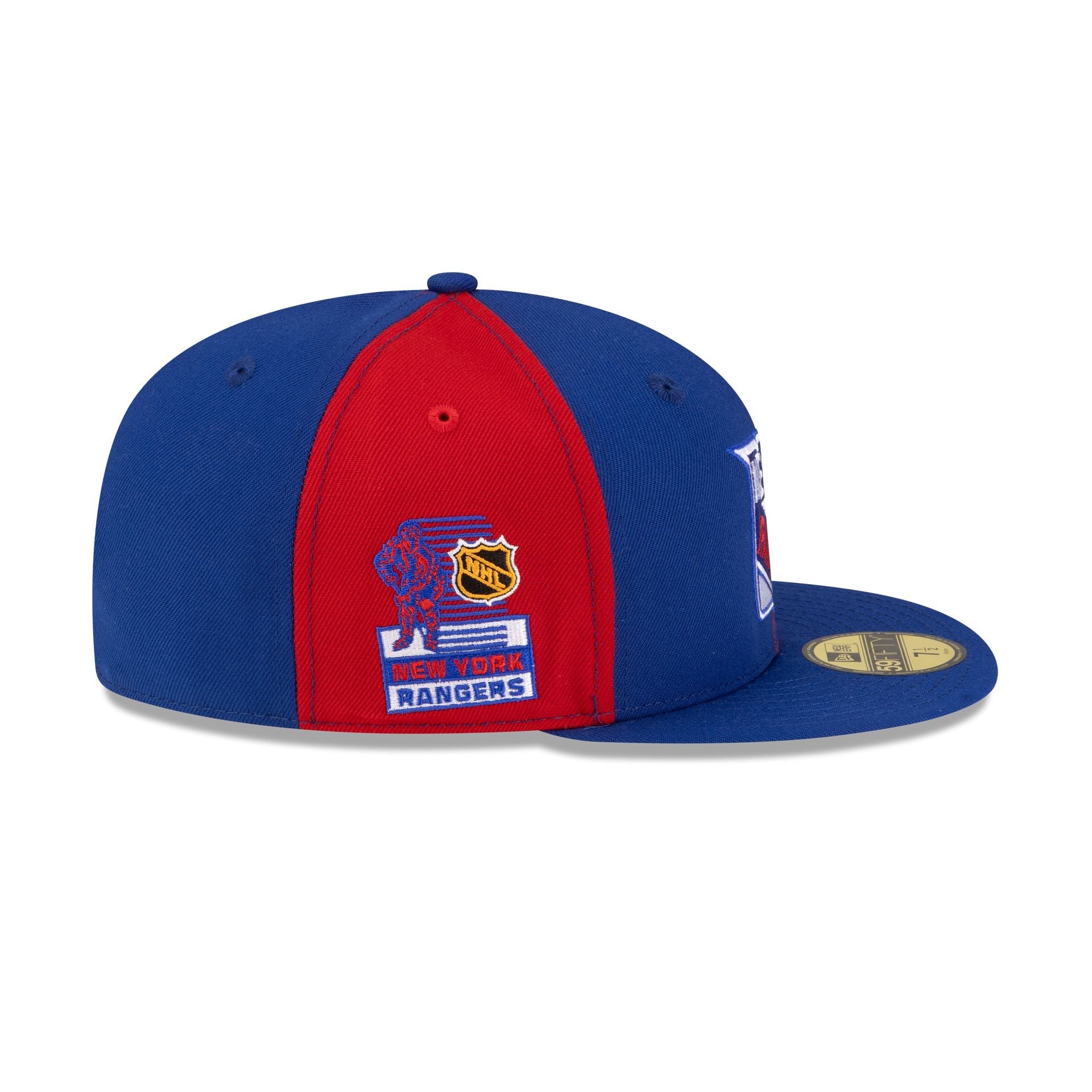 New York Rangers Pinwheel 59FIFTY Fitted Hat