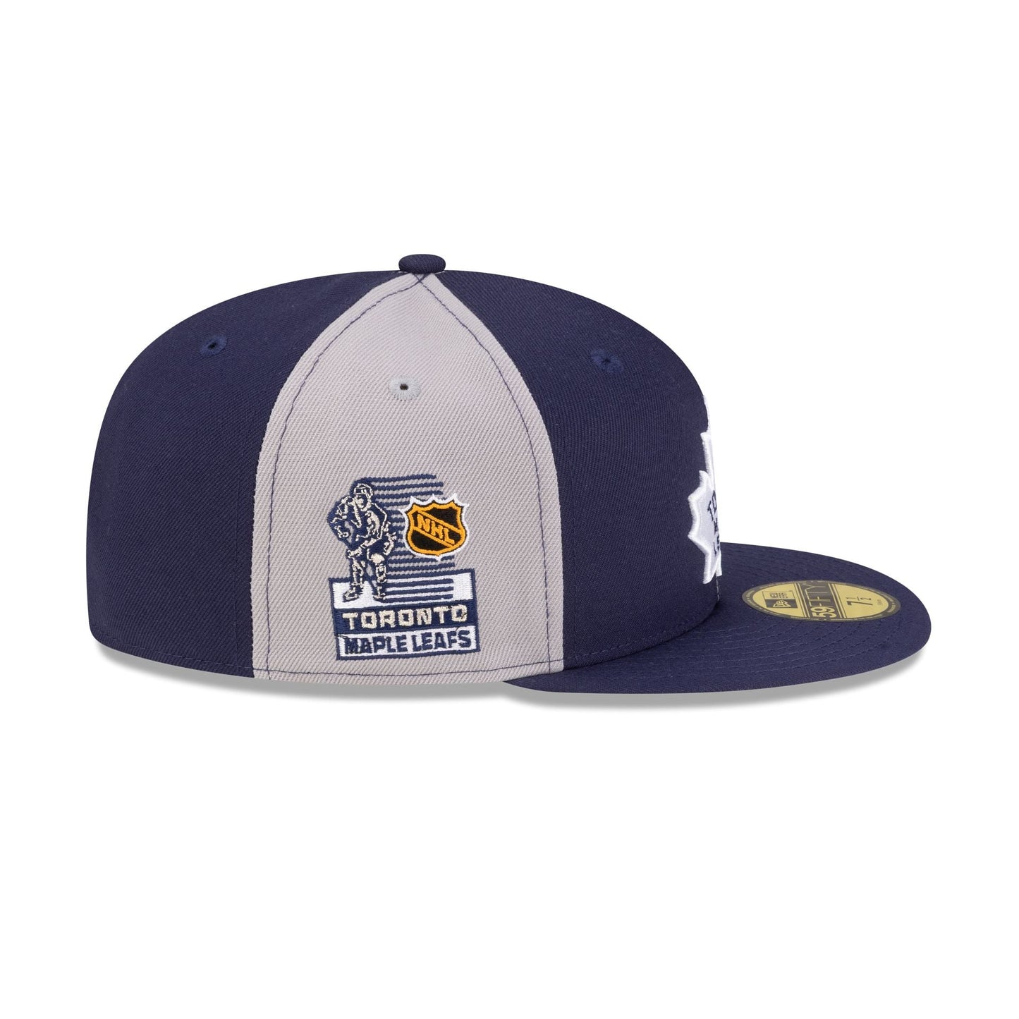 Toronto Maple Leafs Pinwheel 59FIFTY Fitted Hat