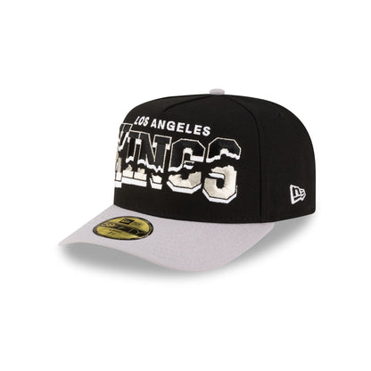 Los Angeles Kings Snapped Wordmark 59FIFTY A-Frame Fitted Hat
