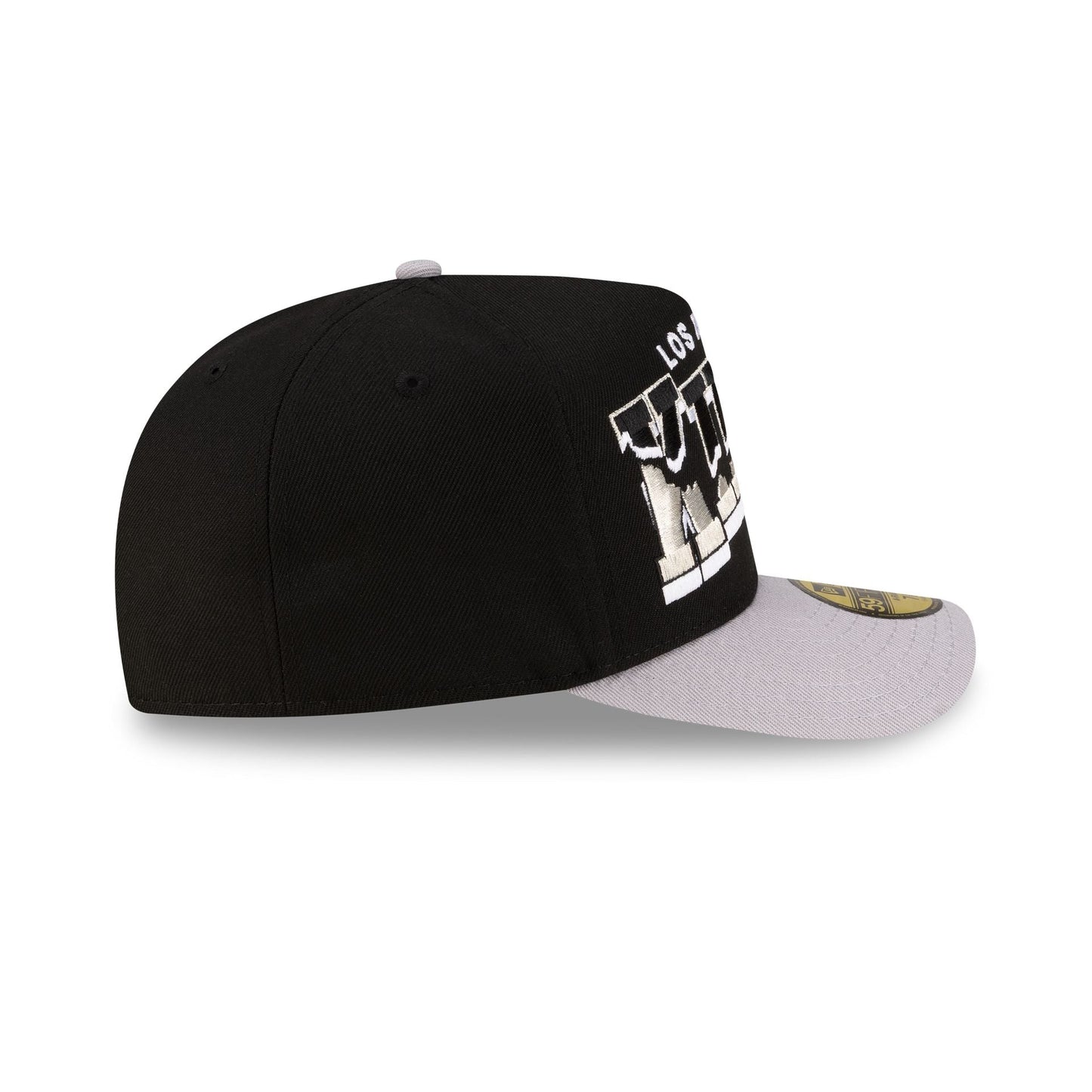 Los Angeles Kings Snapped Wordmark 59FIFTY A-Frame Fitted Hat