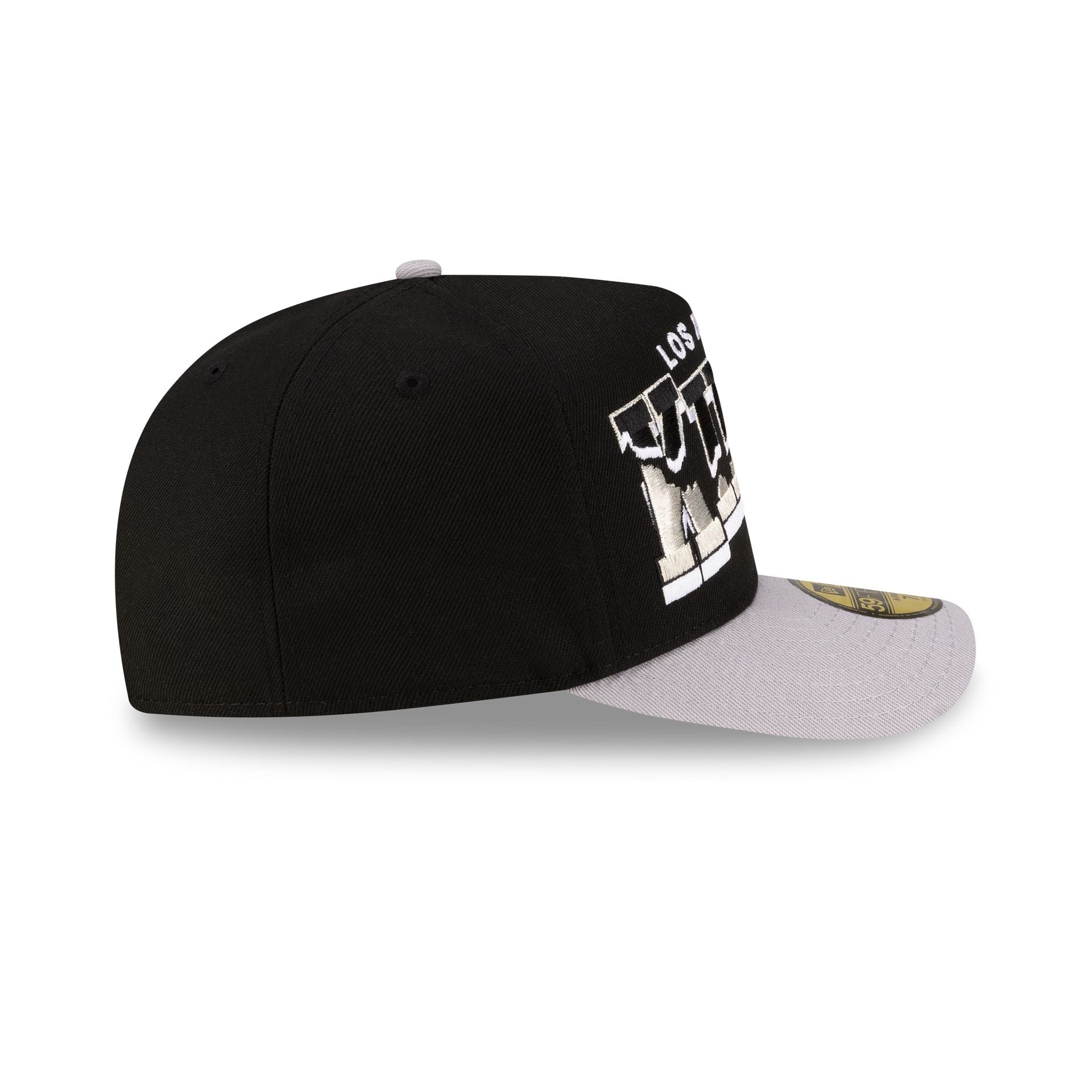 Los Angeles Kings Snapped Wordmark 59FIFTY A-Frame Fitted Hat
