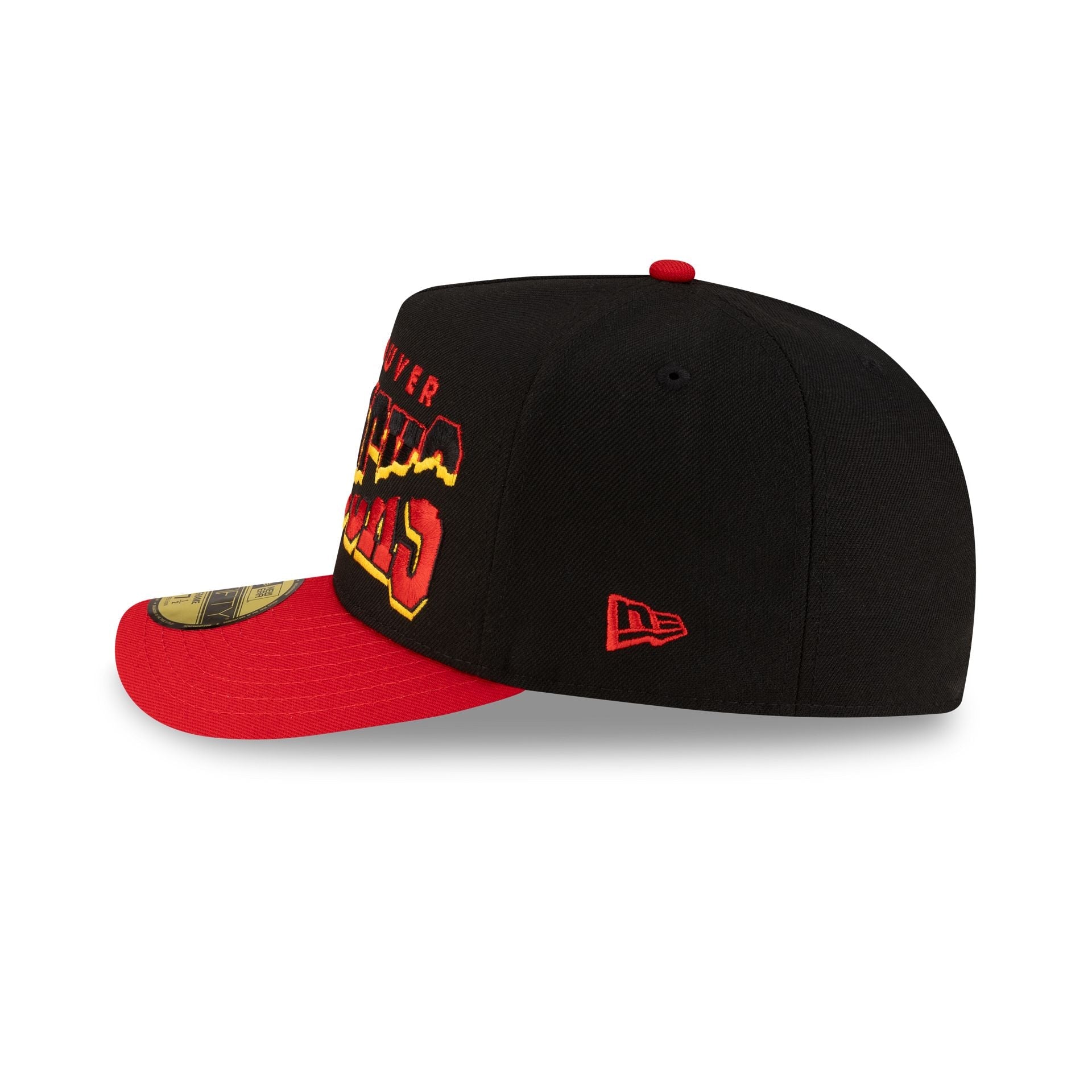 Vancouver Canucks Snapped Wordmark 59FIFTY A-Frame Fitted Hat