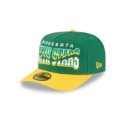Minnesota North Stars Snapped Wordmark 59FIFTY A-Frame Fitted Hat