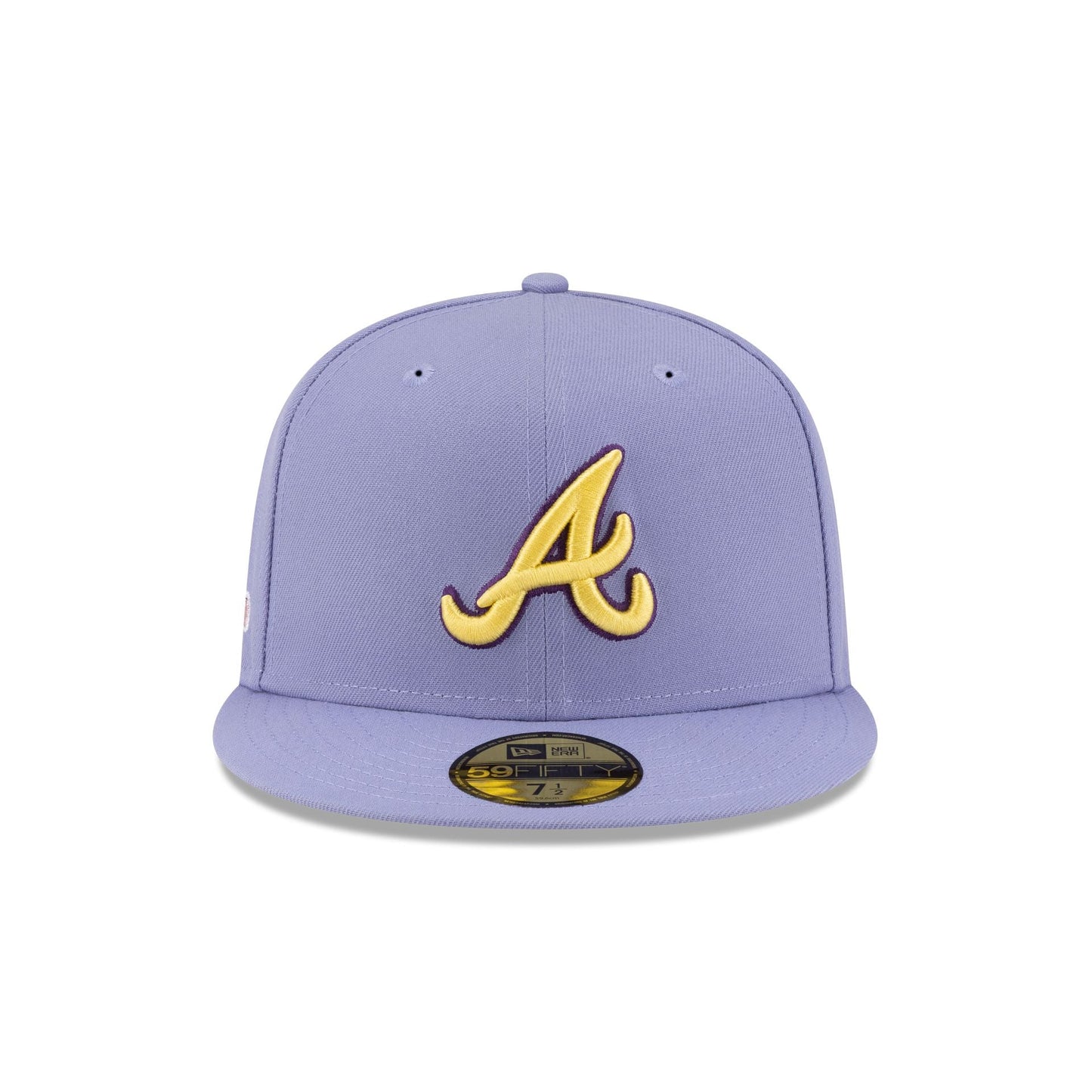 Atlanta Braves Lavender Spring 59FIFTY Fitted Hat