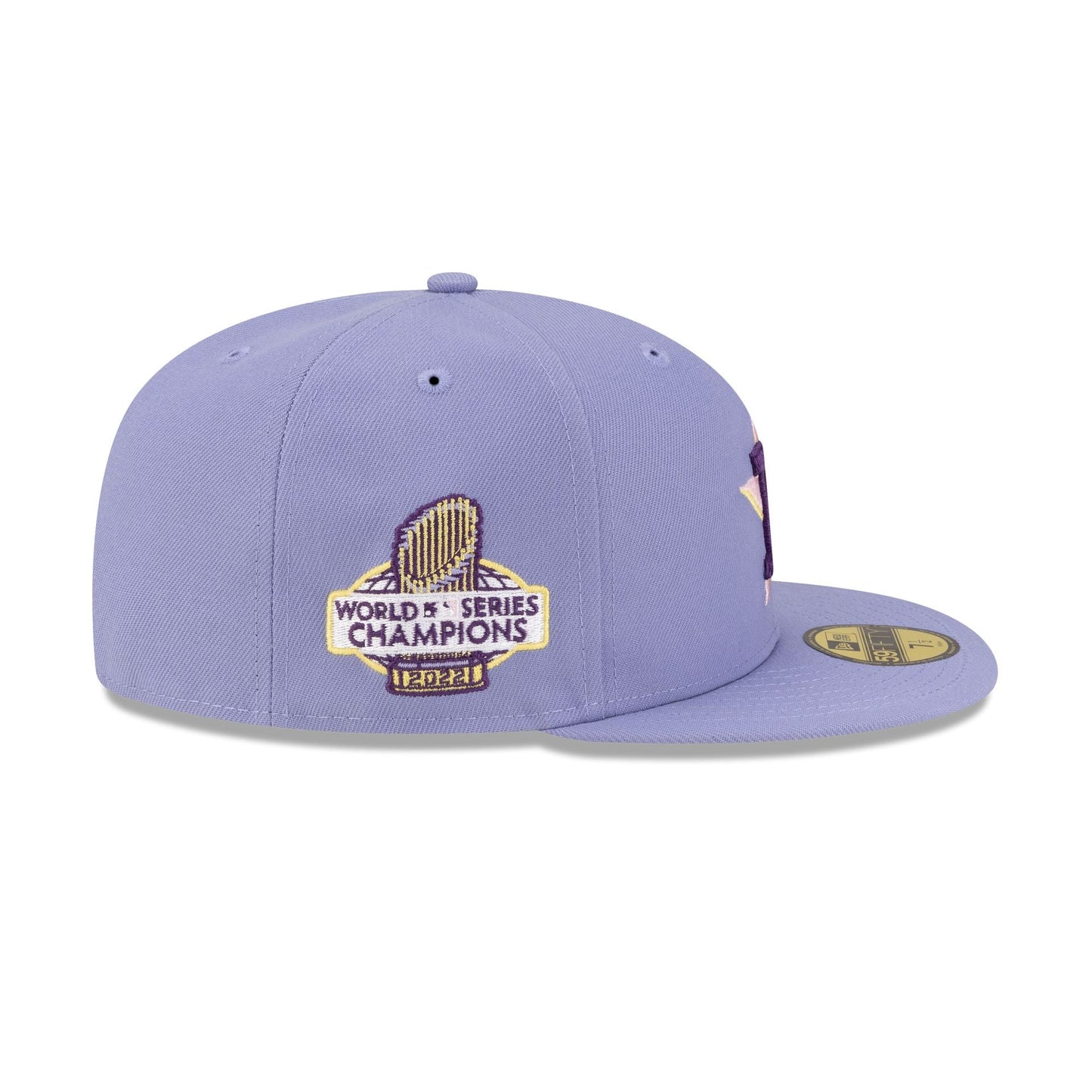 Houston Astros Lavender Spring 59FIFTY Fitted Hat