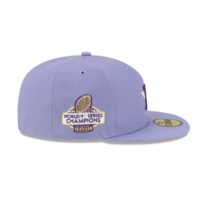 Houston Astros Lavender Spring 59FIFTY Fitted Hat