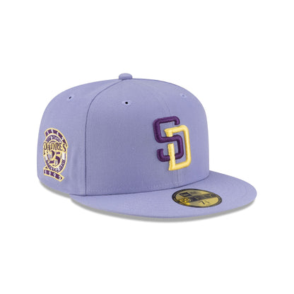 San Diego Padres Lavender Spring 59FIFTY Fitted Hat