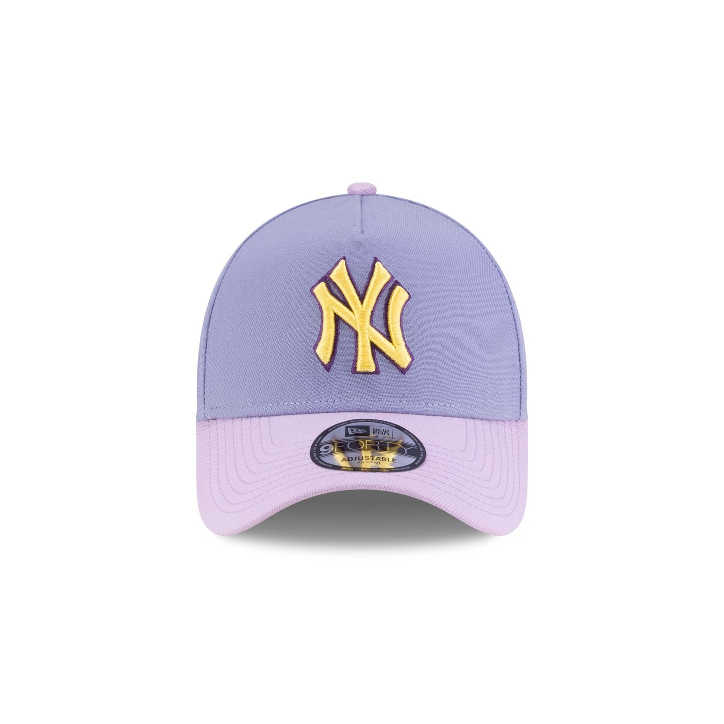 New York Yankees Lavender Pink 9FORTY A-Frame Snapback Hat