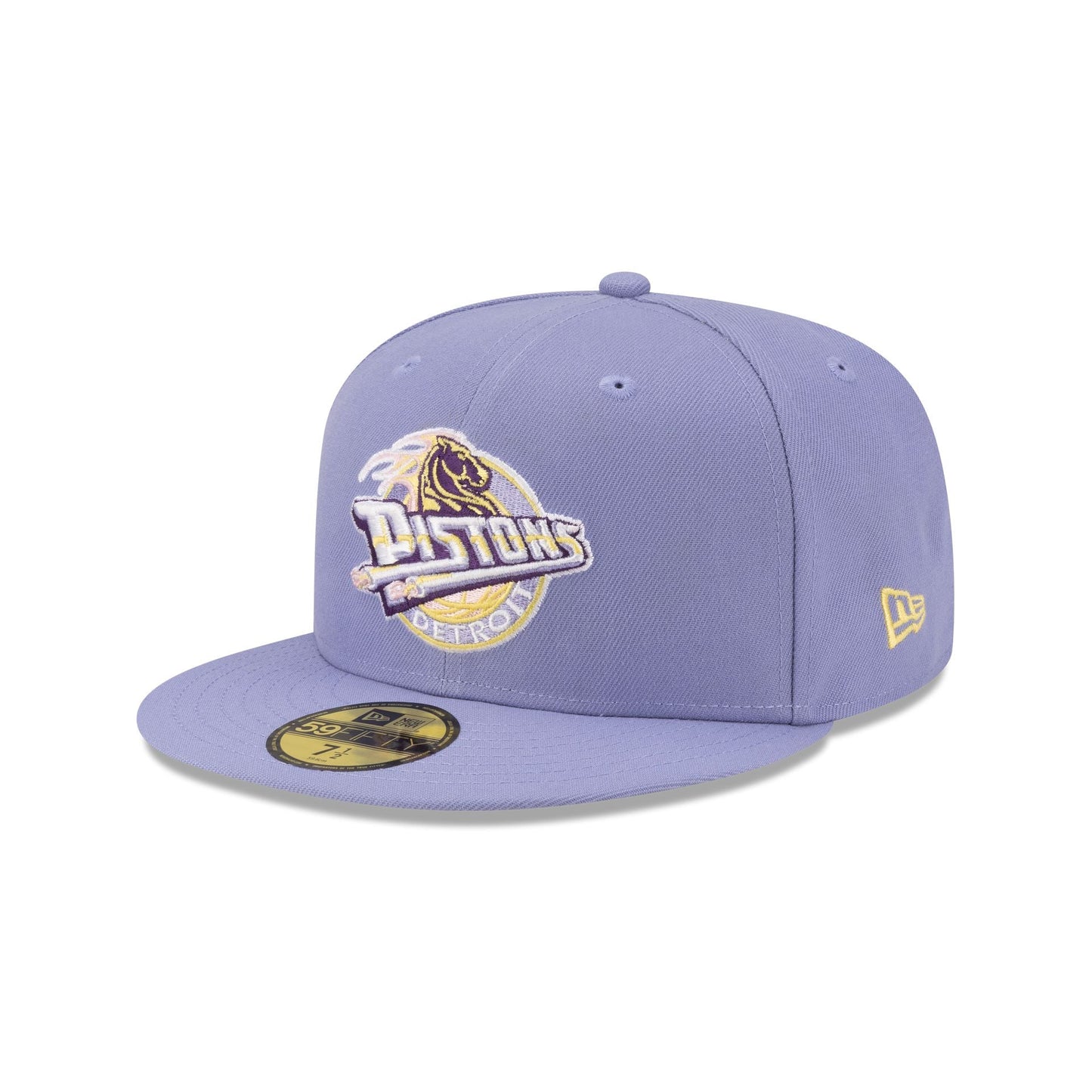 Detroit Pistons Hardwood Classics Lavender Pack 59FIFTY Fitted Hat