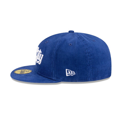 Hill City Howlers Light Royal Corduroy 59FIFTY Fitted Hat