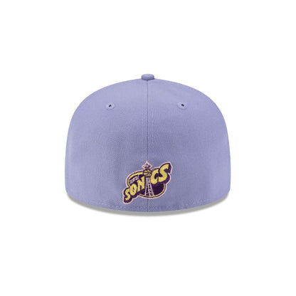 Seattle SuperSonics Hardwood Classics Lavender Pack 59FIFTY Fitted Hat