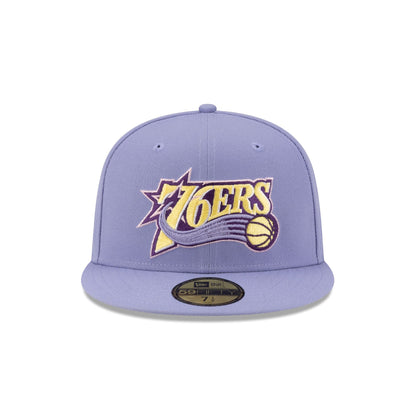 Philadelphia 76ers Hardwood Classics Lavender Pack 59FIFTY Fitted Hat