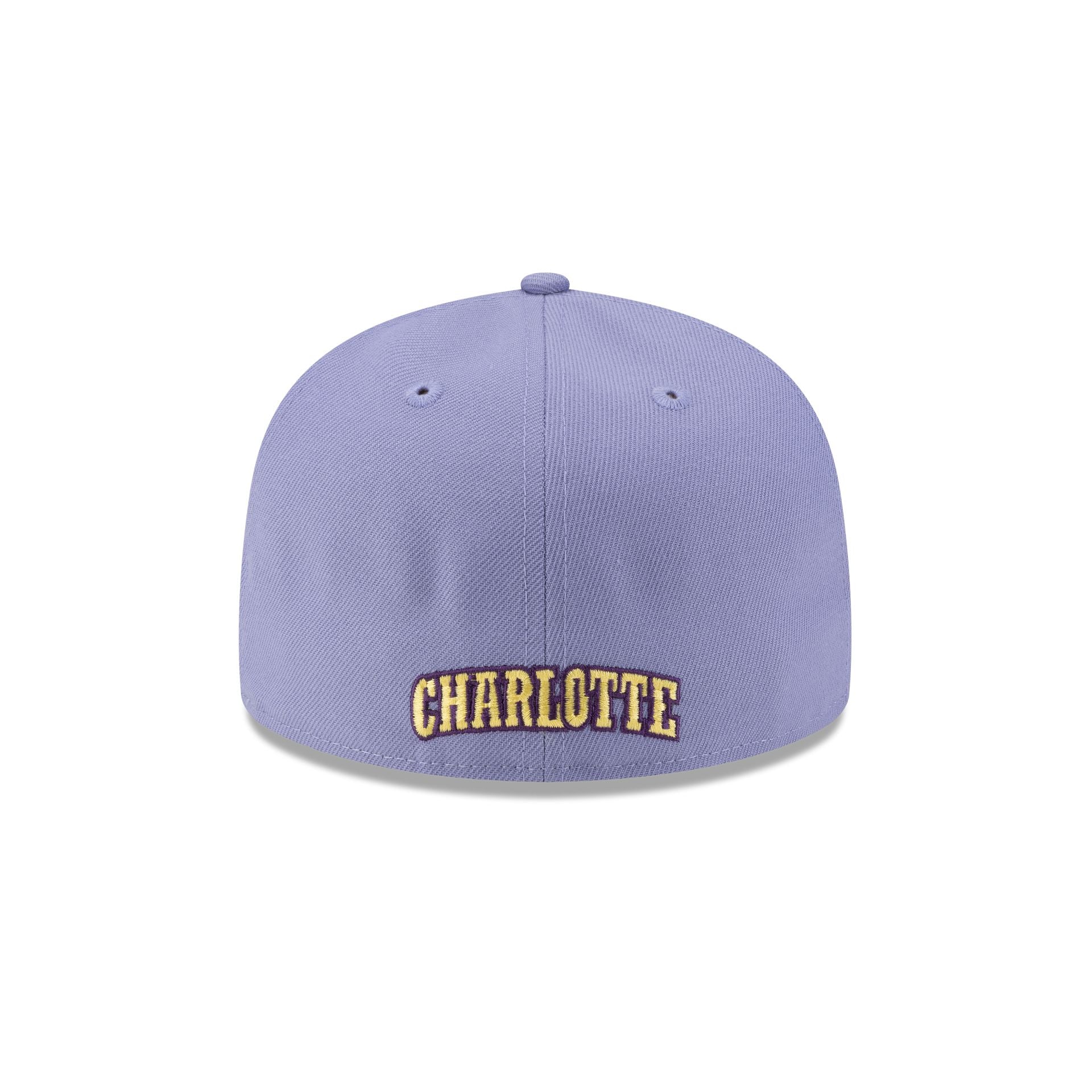 Charlotte Hornets Hardwood Classics Lavender Pack 59FIFTY Fitted Hat