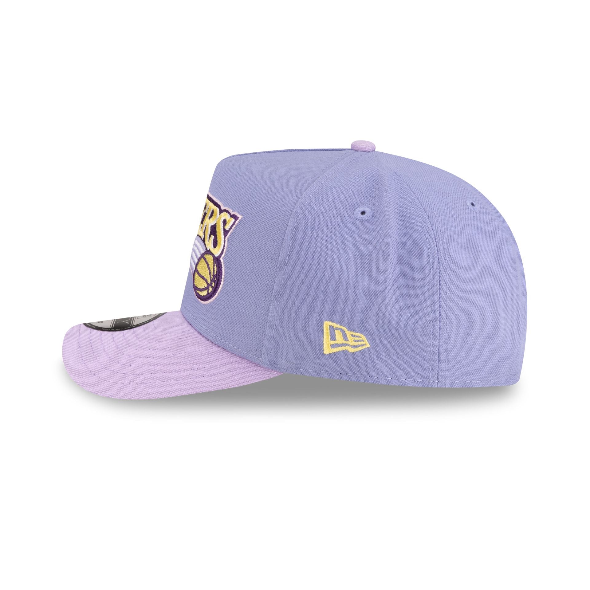 Philadelphia 76ers Hardwood Classics Lavender Purple 9FIFTY A-Frame Snapback Hat