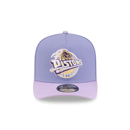 Detroit Pistons Hardwood Classics Lavender Purple 9FIFTY A-Frame Snapback Hat