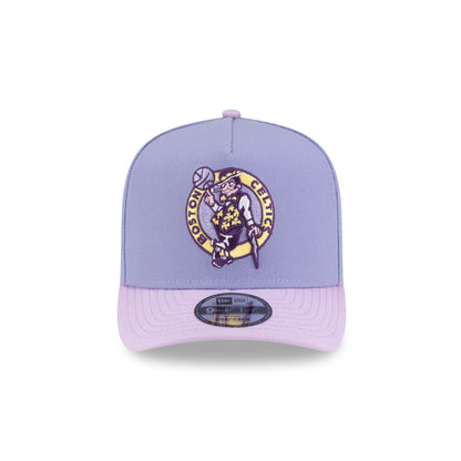 Boston Celtics Lavender 9FIFTY A-Frame Snapback Hat