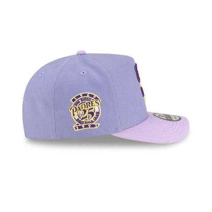 San Diego Padres Lavender 9FIFTY A-Frame Snapback Hat
