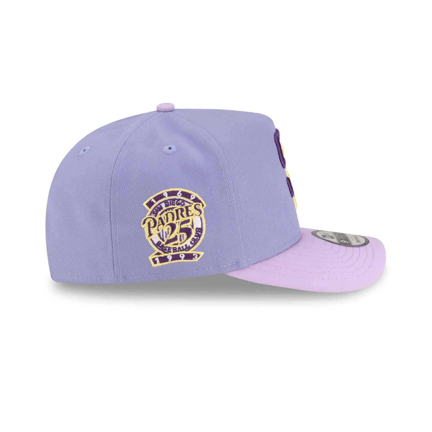San Diego Padres Lavender 9FIFTY A-Frame Snapback Hat