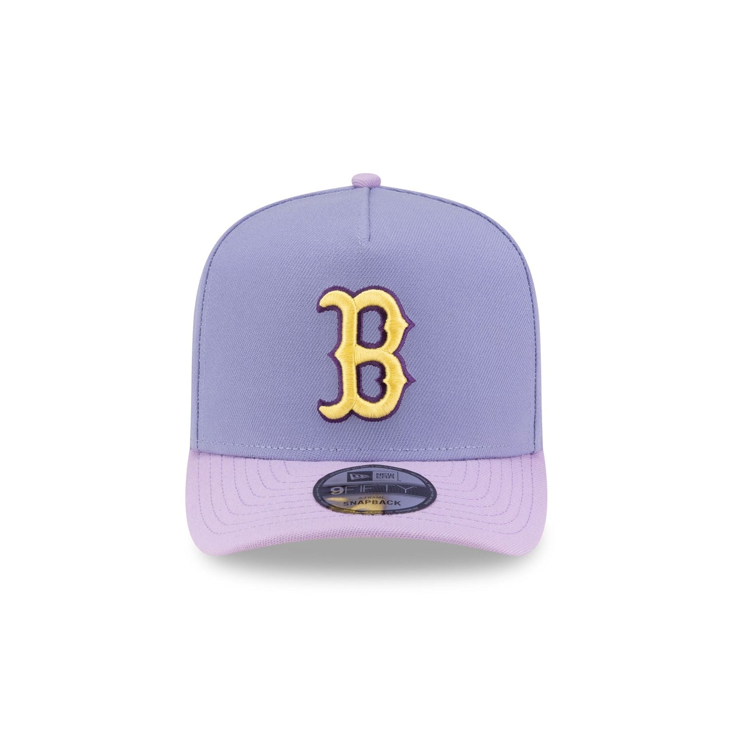 Boston Red Sox Lavender 9FIFTY A-Frame Snapback Hat