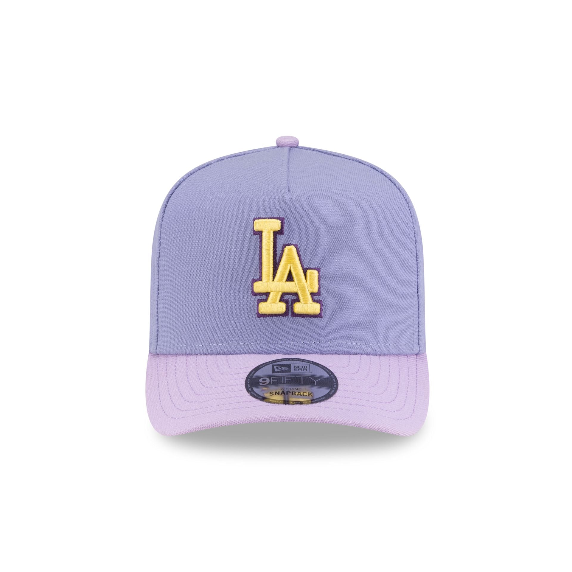 Los Angeles Dodgers Lavender 9FIFTY A-Frame Snapback Hat