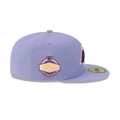 Los Angeles Lakers Lavender Pack 59FIFTY Fitted Hat