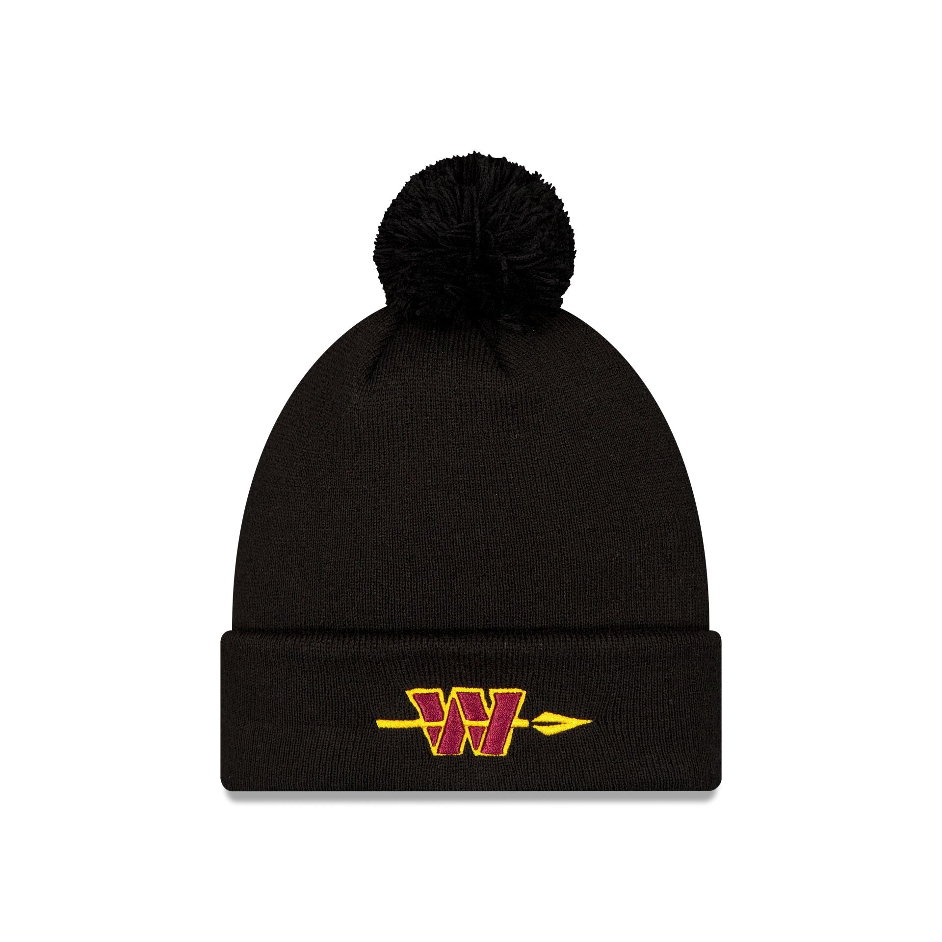 Washington Commanders Hail Raiser Pom Knit Hat