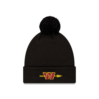 Washington Commanders Hail Raiser Pom Knit Hat