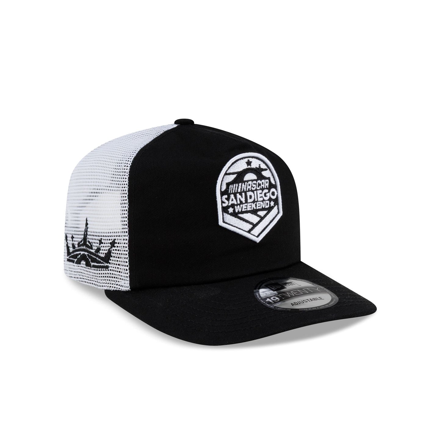 NASCAR San Diego Weekend Black 19TWENTY Trucker Hat