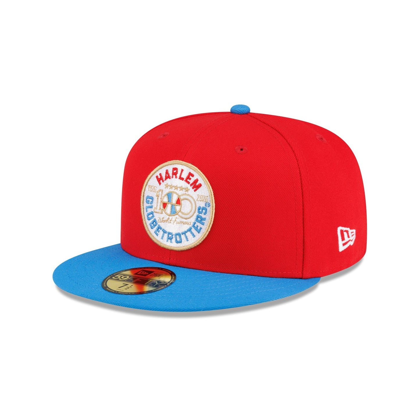 Harlem Globetrotters 100th Anniversary Red 59FIFTY Fitted Hat