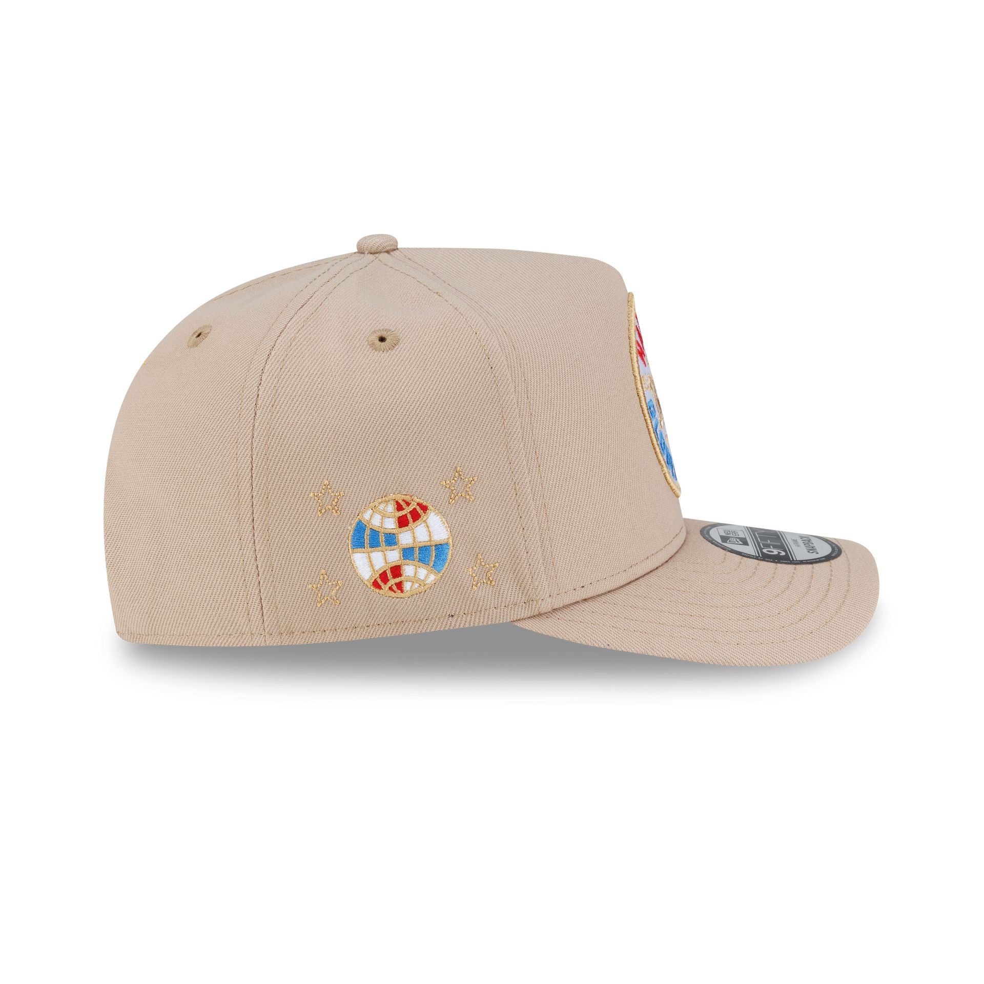 Harlem Globetrotters 100th Anniversary Camel 9FIFTY A-Frame Snapback Hat