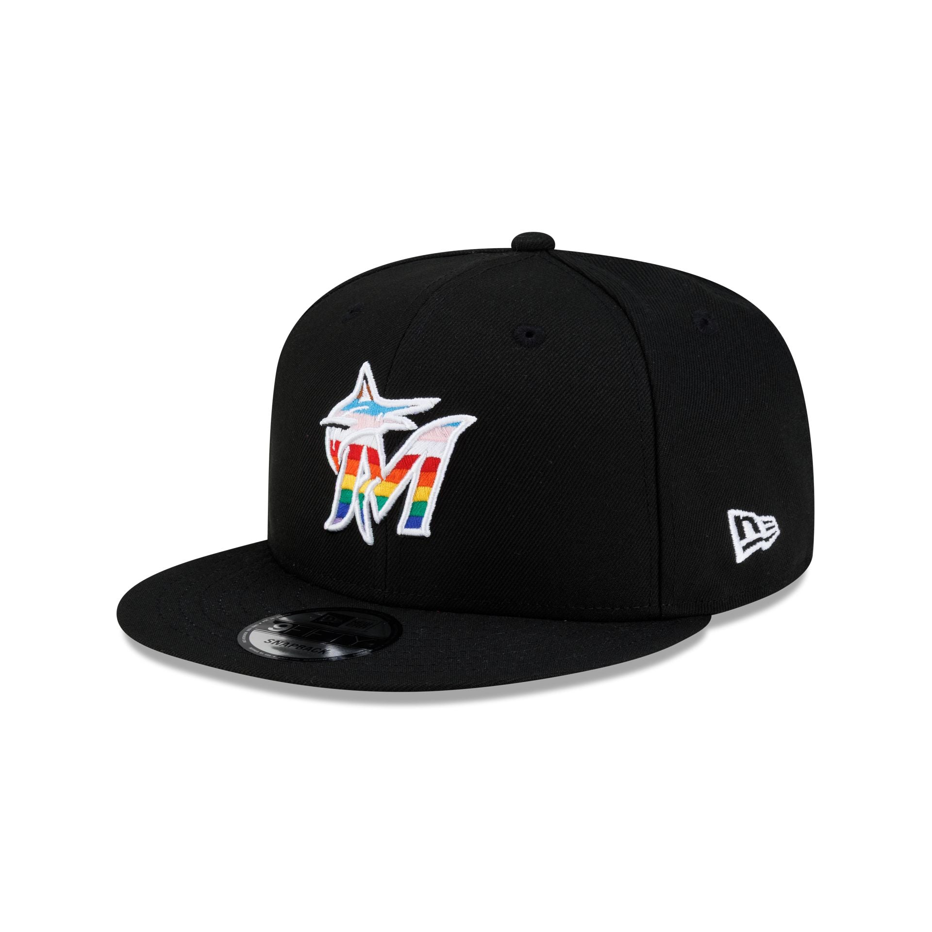Miami Marlins Pride 9FIFTY Snapback Hat
